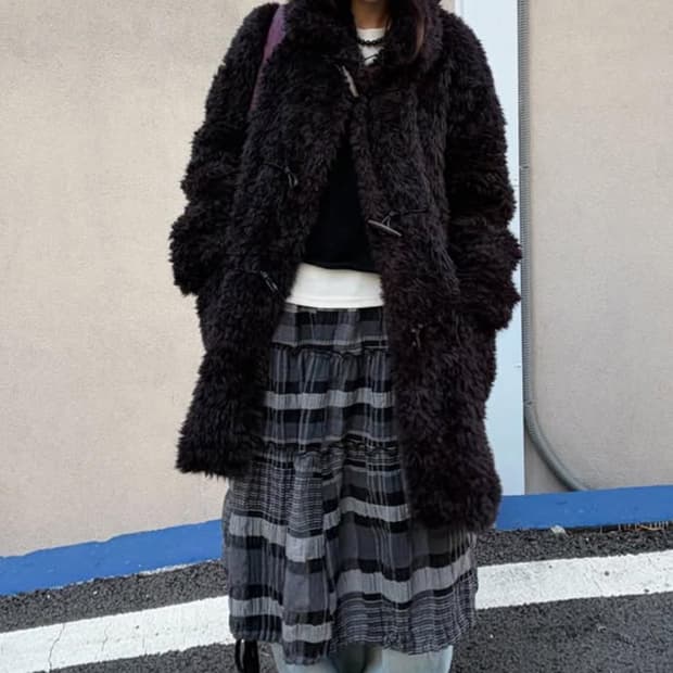 Citta 퍼자켓 퍼코트