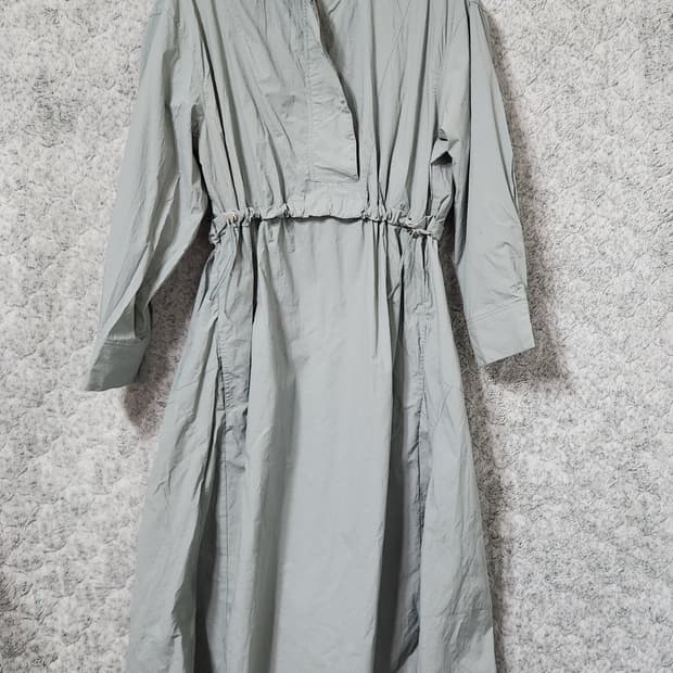 203A [F] 르꼬르망 나일론 후드 원피스