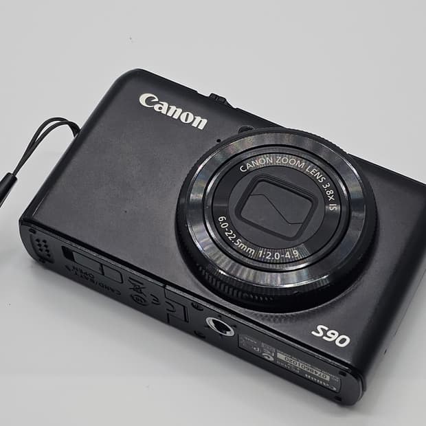 캐논 PowerShot S90 하이엔드 디지털 카메라