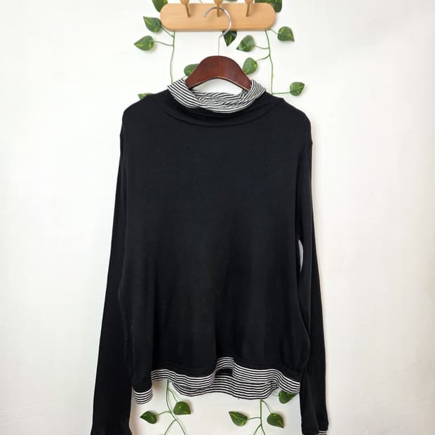 패턴 포인트 목폴라 슬리브