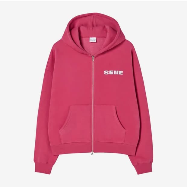 세이에 후드집업 Cherry Pink