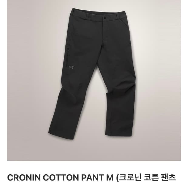 아크테릭스 크로닌 코튼 팬츠 36R