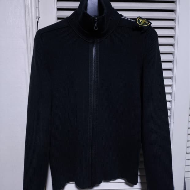 95 스톤아일랜드 하이넥 니트집업