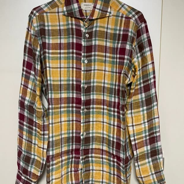 BORRIELLO NAPOLI 셔츠 100% 린넨 M 