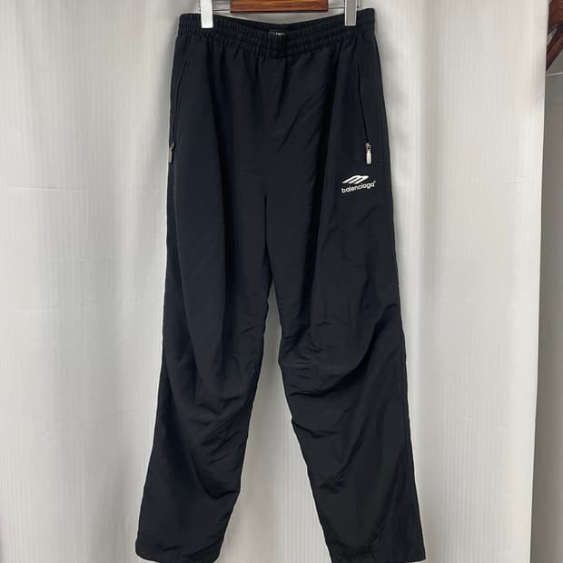 발렌시아가 3B 스포츠 나일론 조거팬츠