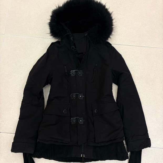 SLY 블랙 버클 자켓