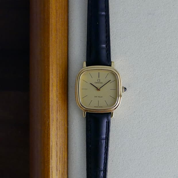 오메가 빈티지 드빌 엘립스 여성용 시계