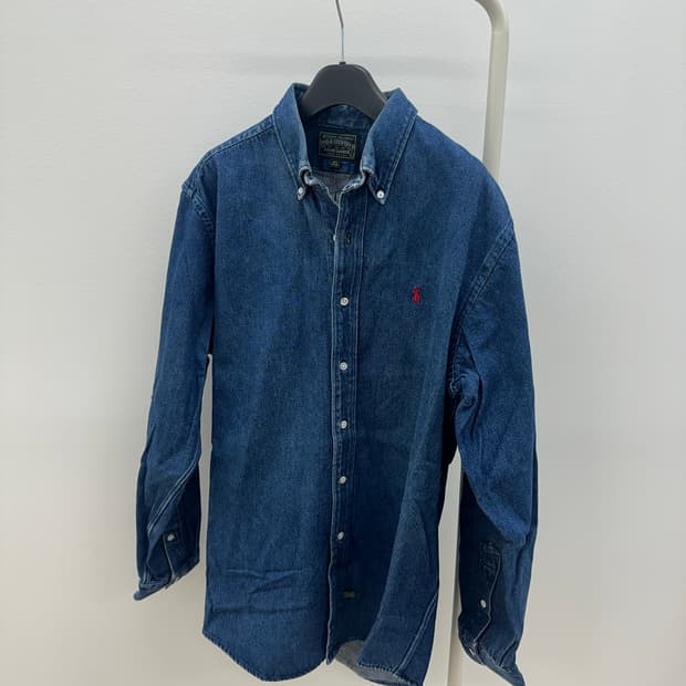 90s 폴로 컨트리 데님 셔츠 MADE IN USA