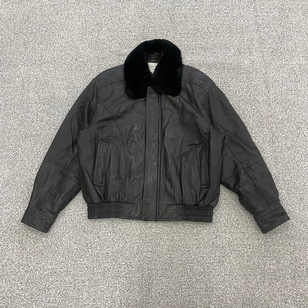 아르페지오 램스킨 양가죽 봄버재킷 0120HS1