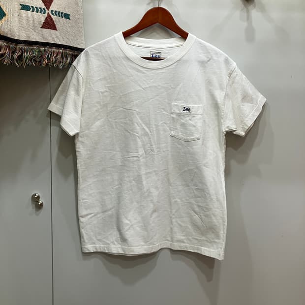 lee 유니온메이드 리 포켓 티셔츠