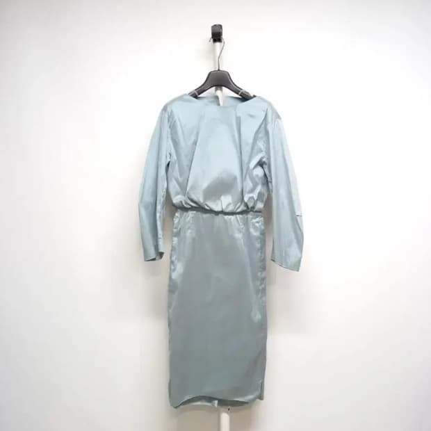 새 타임 TIME 실크 포코노 얇은 맥시원피스 44.55