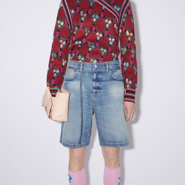 Acne studios denim shorts 33