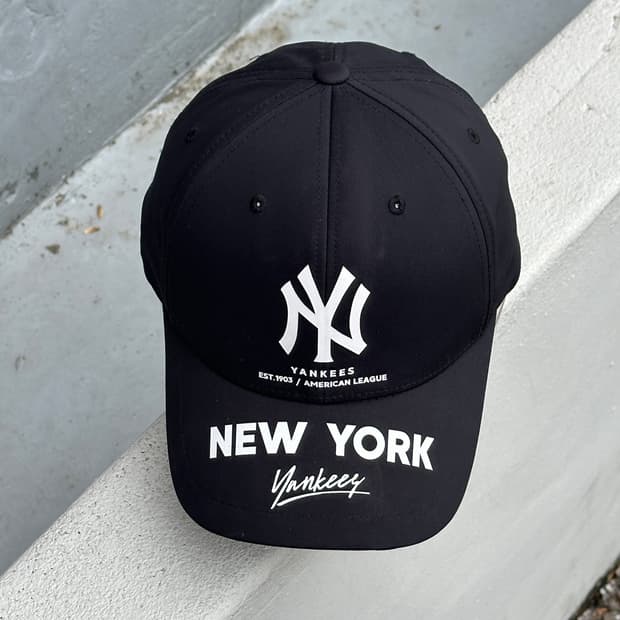 [F] MLB 엠엘비 뉴욕 양키스 블랙 볼캡 모자