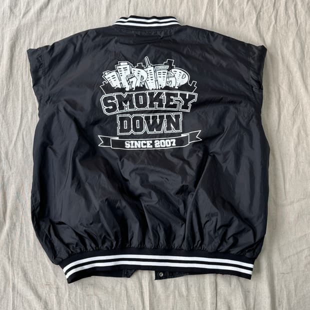 Cardinal 빈티지 오버핏 백프린팅 자켓 3XL