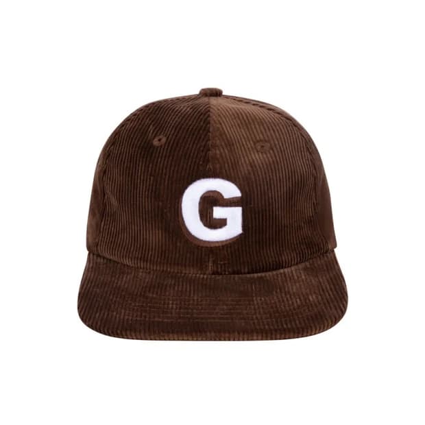 Corduroy G Logo 6 Panel Hat