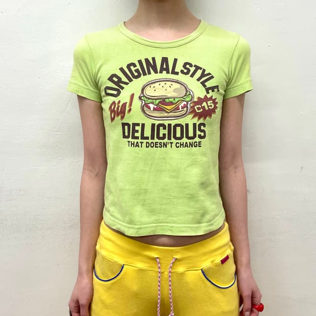 Original Hamburger Green T-Shirt