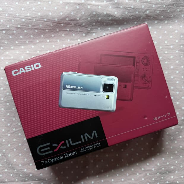 카시오 엑슬림 ev v7 풀박