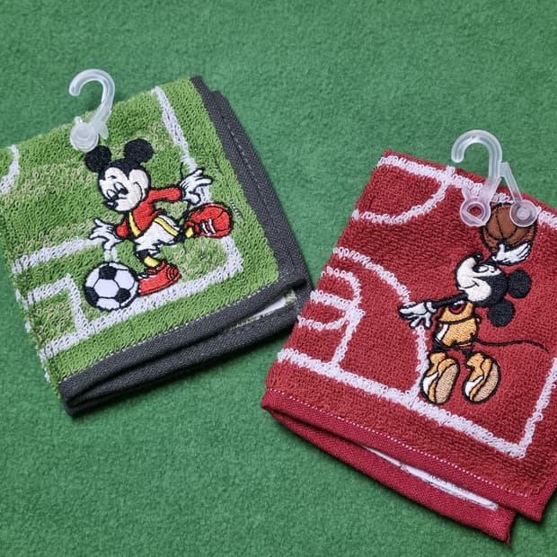 도쿄 디즈니 축구 농구 손수건