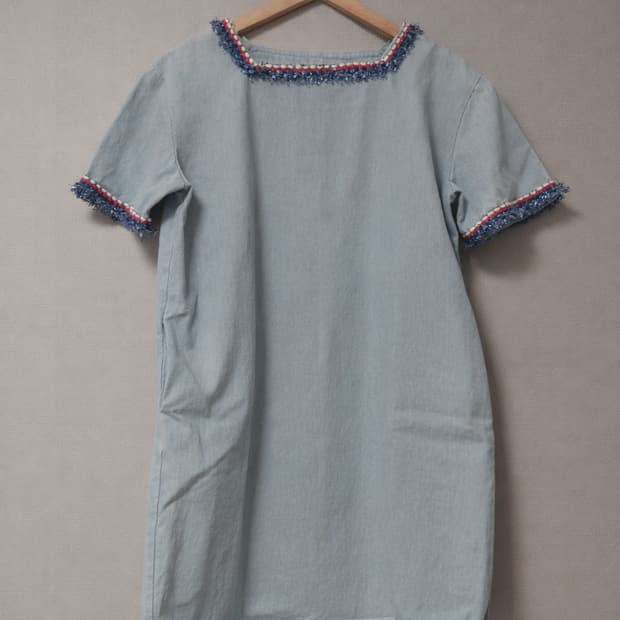 에고이스트 청 원피스