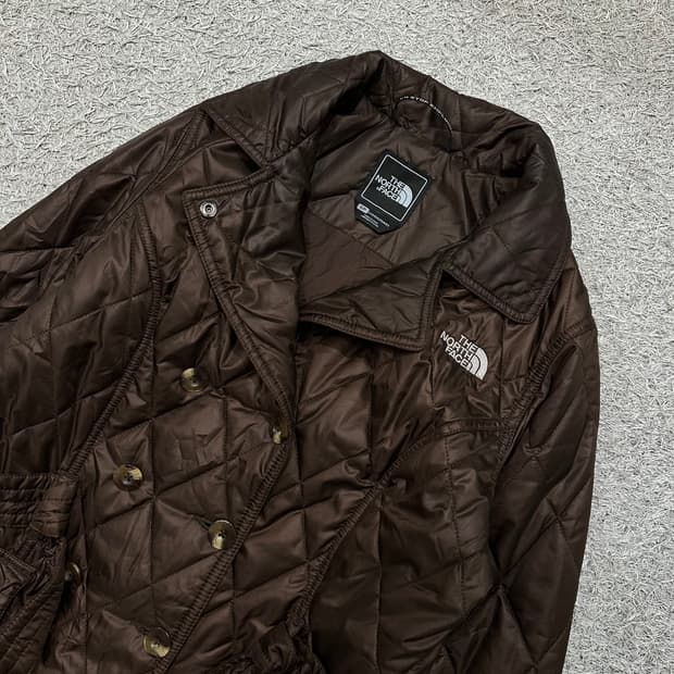 [우먼90] 노스페이스 트렌치경량패딩