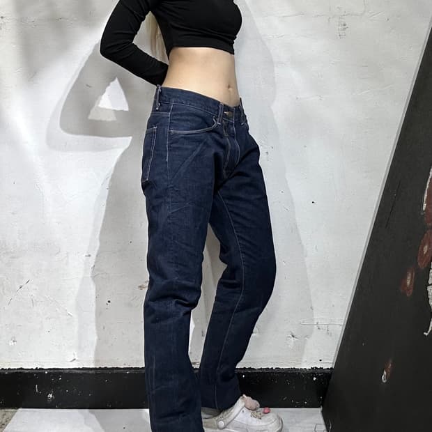 칼하트 진청 새깅 데님 워크 팬츠 청바지 32