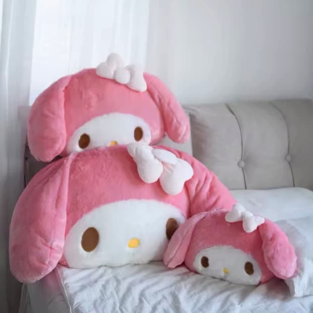 산리오 마이멜로디 대형 인형 쿠션