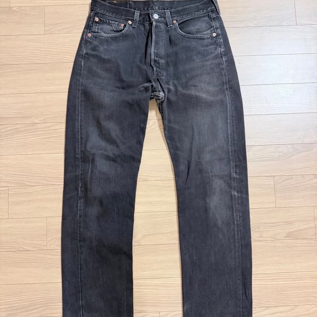 90s 리바이스 501(32x30) 0660 딥그레이