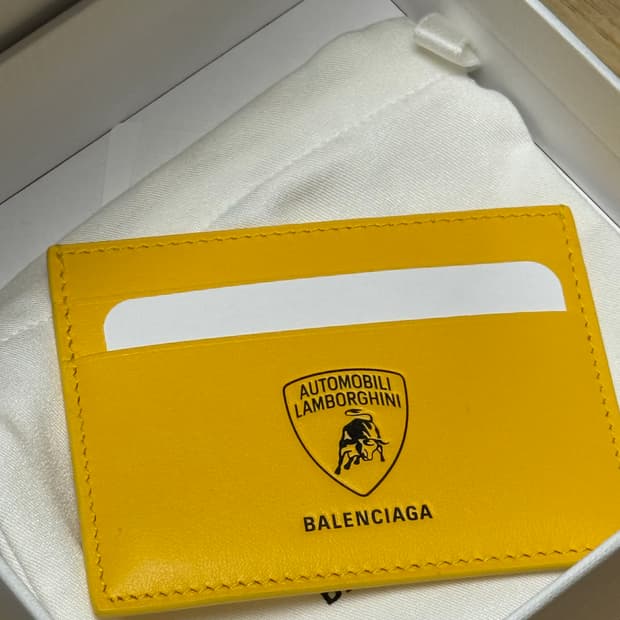 발렌시아가 람보르기니 카드지갑