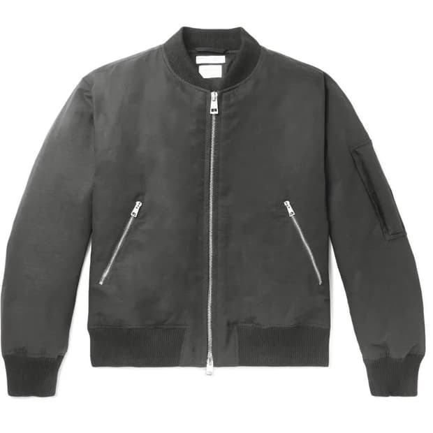 [48] 보테가베네타 패디드 코튼 블렌드 트윌 봄버 자켓 마원 ma-1