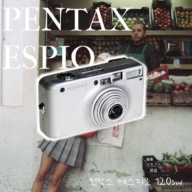 펜탁스 에스피오 Pentax Espio | 레드벨벳 슬기 카메라
