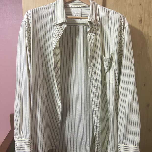 유니클로 JWA 오버사이즈 옥스포드 셔츠 XL