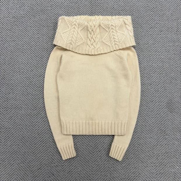 랄프로렌 울블렌드 터틀넥 니트 v3106