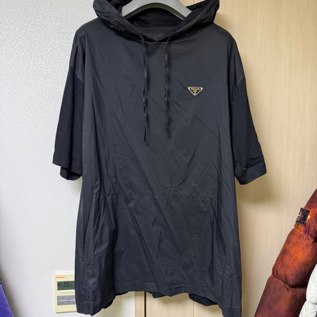 [L] 프라다 나일론 테크니컬 오버후드