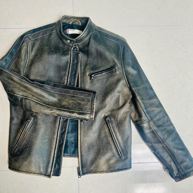 리바이스 빈티지 소가죽자켓