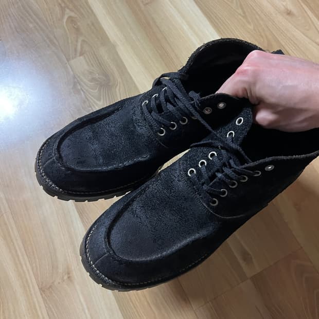 꼼데가르송 옴므 번아웃 빈티지 6홀 부츠 판매