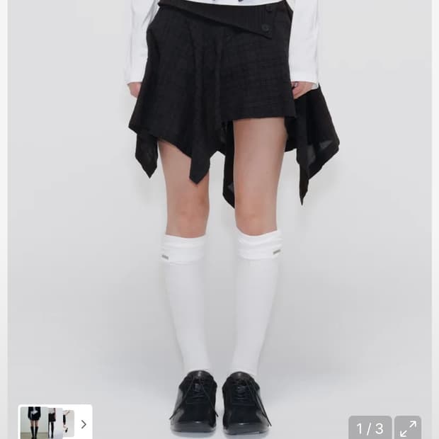 미세키서울 언발란스 미니스커트