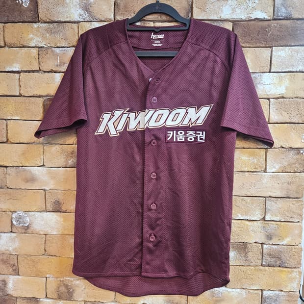 키움 히어로즈 이정후 유니폼 85(XS) 버건디