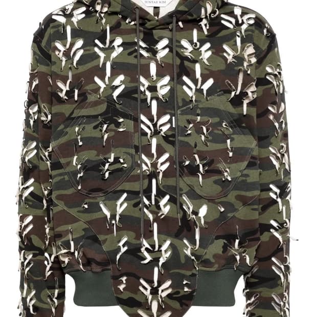 Juntaekim camo hood