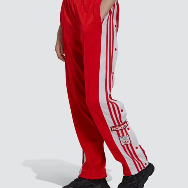 아디다스 아디브레이크 트랙팬츠 레드