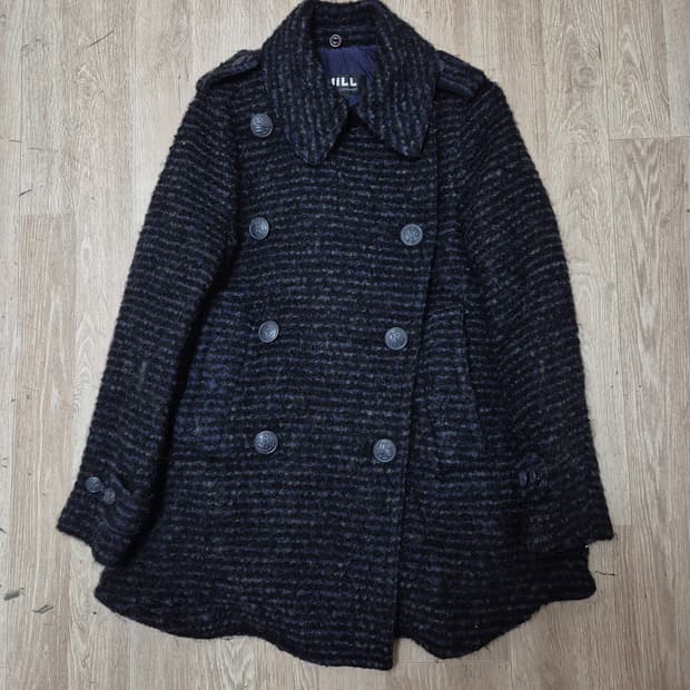 질바이 질스튜어트 뉴욕 여성 모헤어 울 더블 코트 S(90)