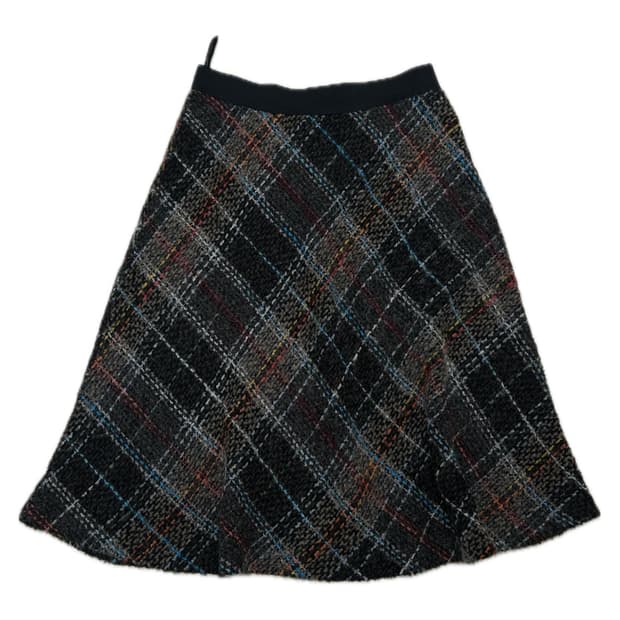 빈티지 브라운 스커트