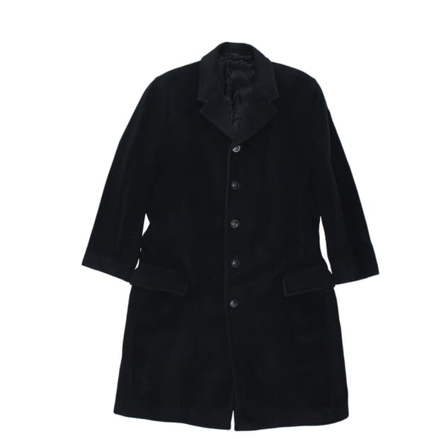 1990s 지아니 베르사체 테일러드 울 오버코트