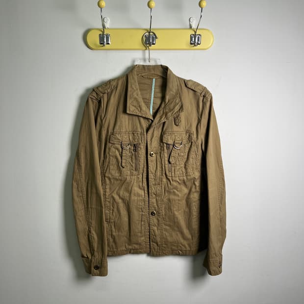 VTG 빈티지 카키 밀리터리 야상 자켓 L