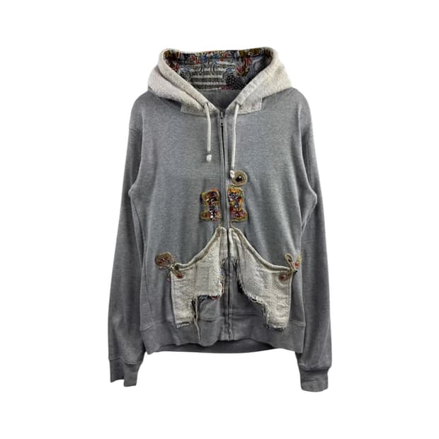 재패니즈 빈티지 디테일 후드집업