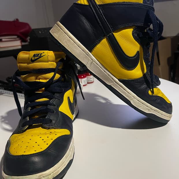 나이키 덩크 Dunk High SP Maize & Blue (270cm)