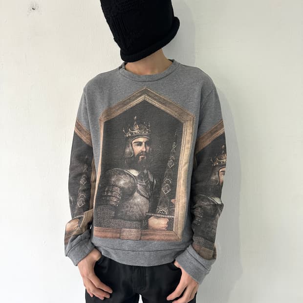 돌체앤가바나 2014FW 런웨이 크라운 나이트 맨투맨