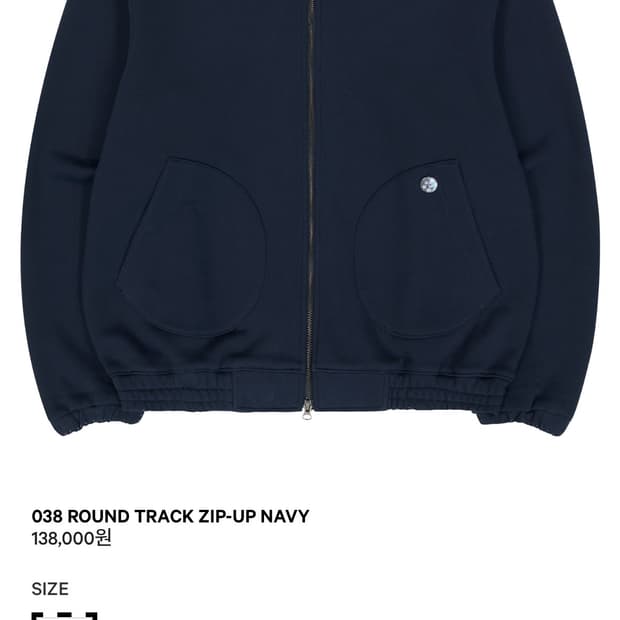 새상품) 코이세이오 038 ROUND TRACK ZIPUP
