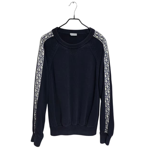 디올 오블리크 인서트 니트