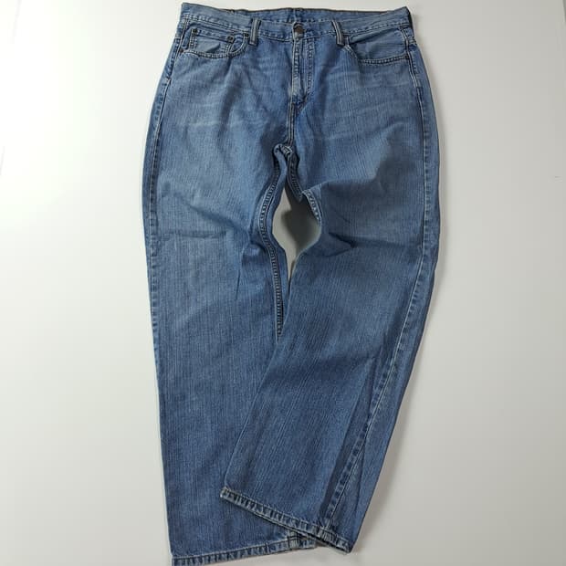 CA609 36 리바이스 569 00s 루즈 스트레이트 데님 팬츠 바지