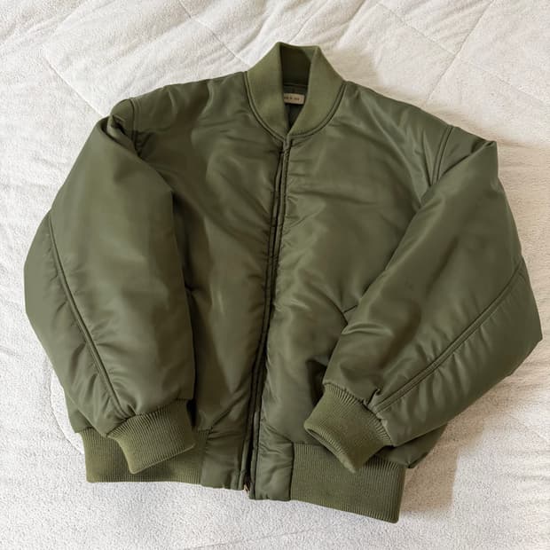 [L] 피어오브갓 이터널 봄버 자켓 카키